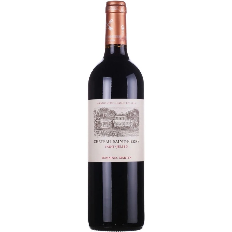 Chateau Saint-Pierre Grand Cru Classe Saint-Julien France 1996
