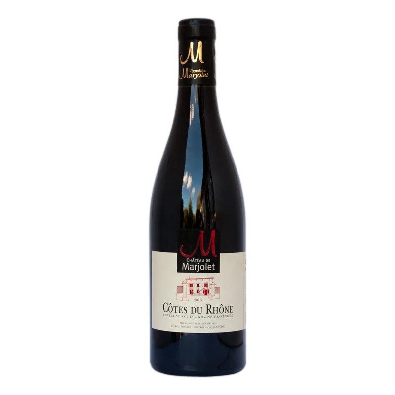 Cotes du Rhone Chateau de Marjolet Rhone France 2024 (glass)