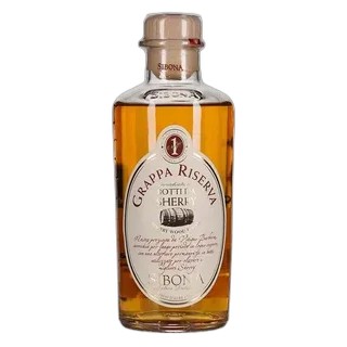 Grappa Riserva Sherry Wood Finish Sibona Italy 50ml