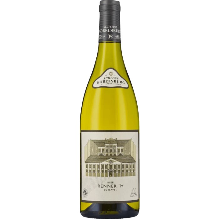 Gruner Veltliner Renner 1ste Lage Schloss Gobelsburg Kamptal Austria 2022
