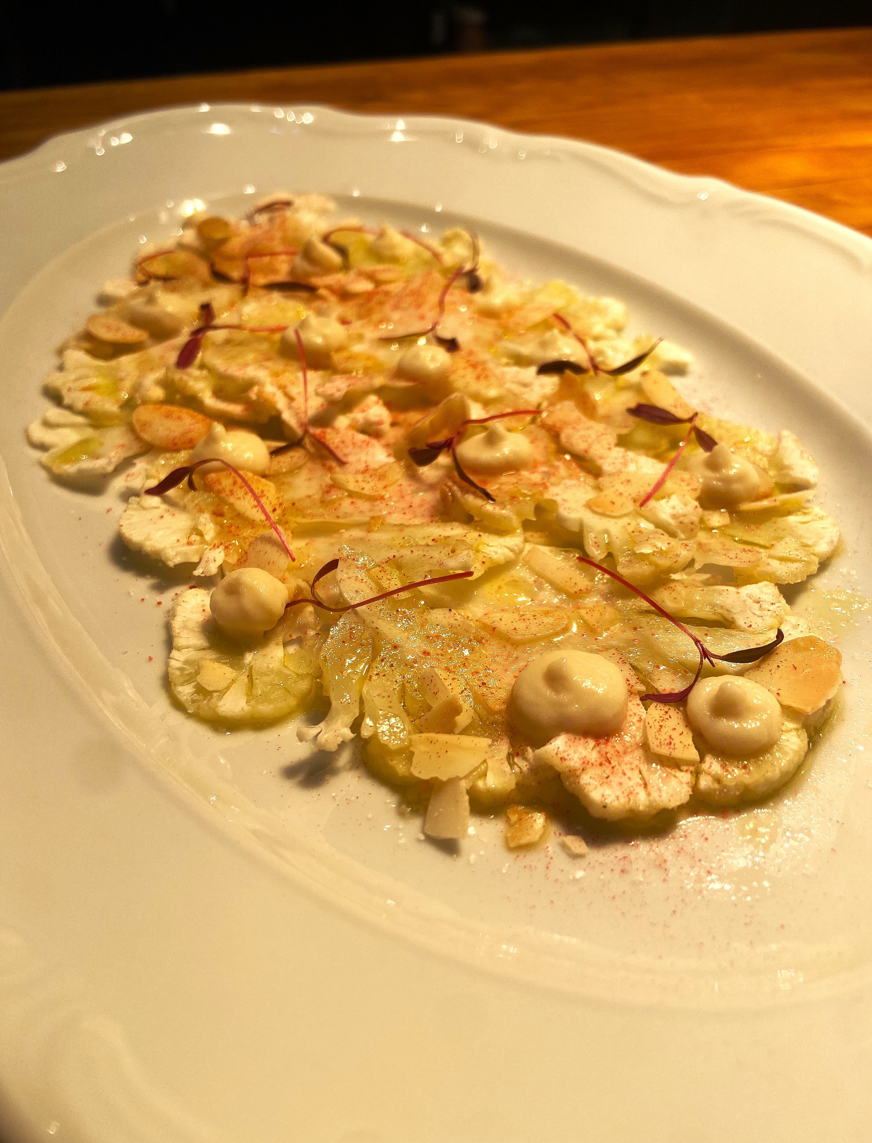 Карпаччо из цветной капусты