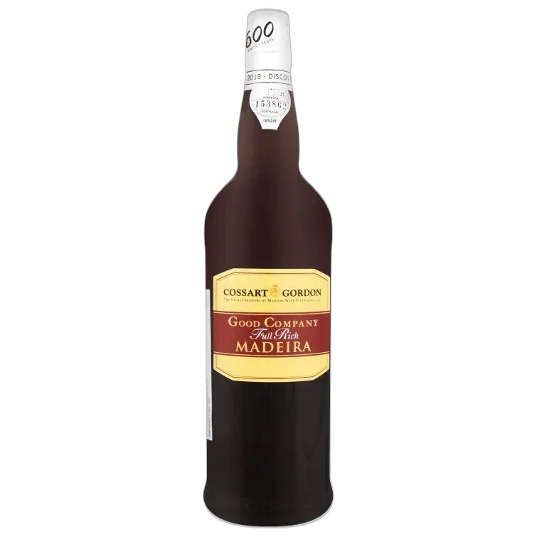 Madeira Full Rich Good Company Cossart Gordon 50ml