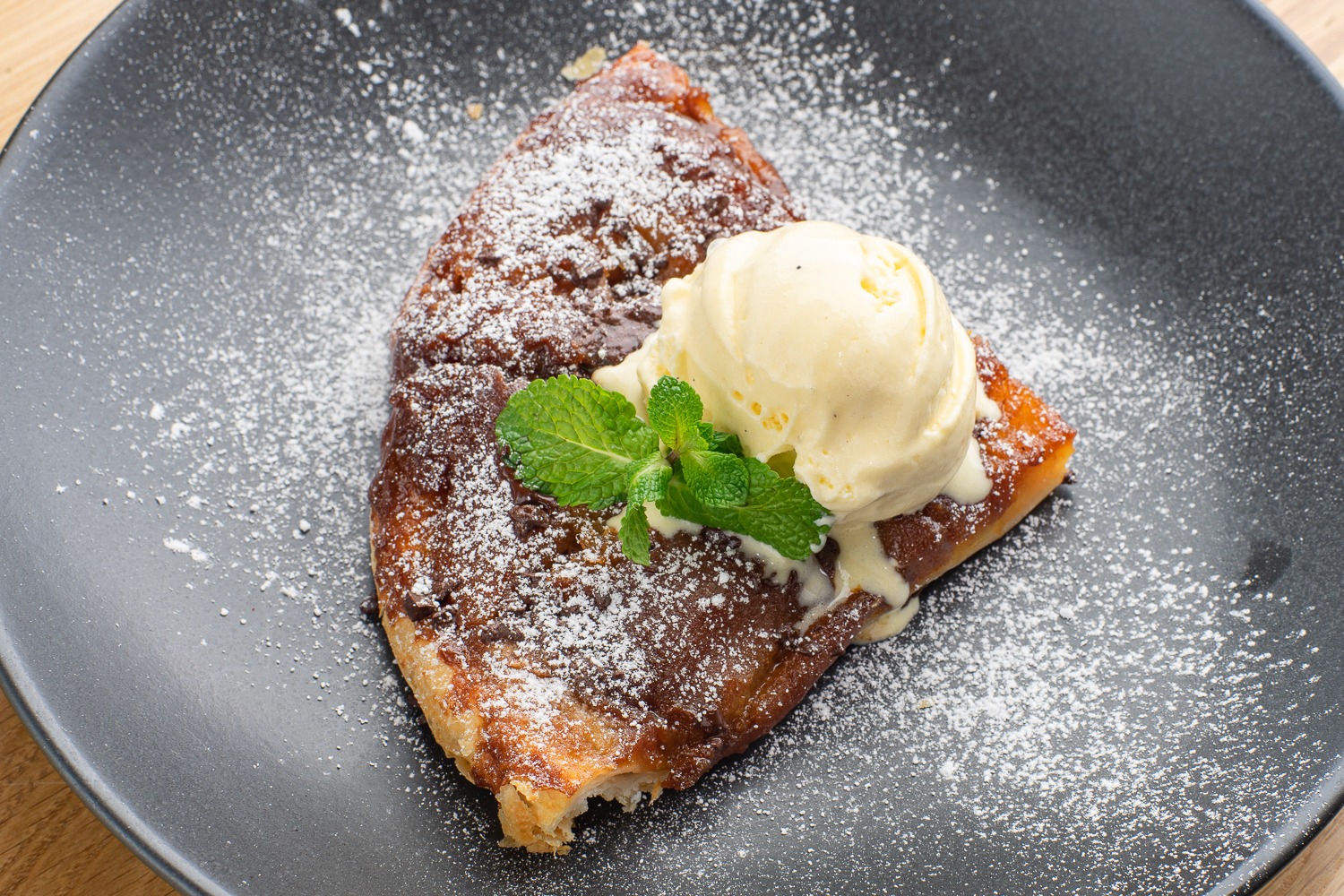 Персиковый тарт с Горгонзолой