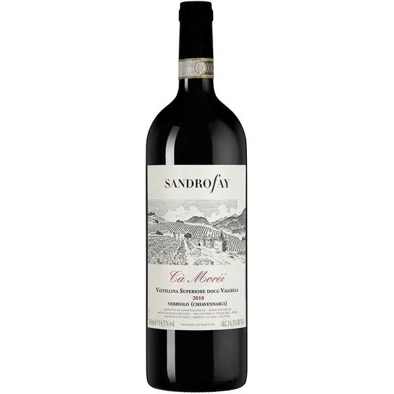 Sandro Fay Tei Rosso di Valtellina DOC Lombardy Italy 2021