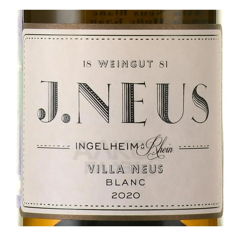 Villa Neus Blanc J.Neus Rheinhessen Germany 2023 (glass)
