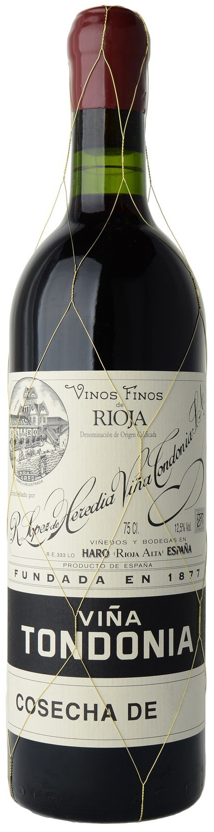 Vina Tondonia Gran Reserva Lopez de Heredia Rioja Spain 2001